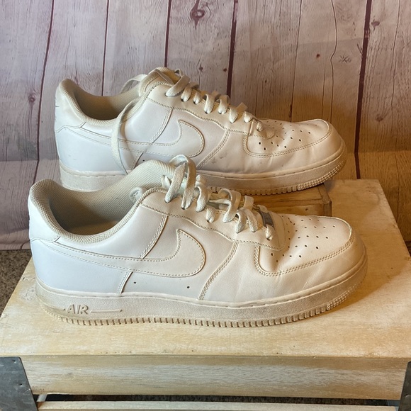 Nike Other - Nike Air Force 1 82’ Low Classic AF1 White Men’s Size 11.5